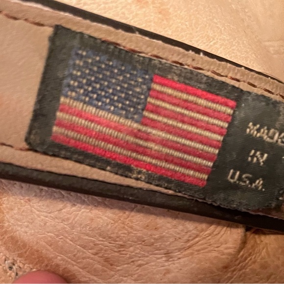 1970’s Vintage Men’s Embroidered Python Snakeskin Brown Leather Boots - Picture 6 of 9